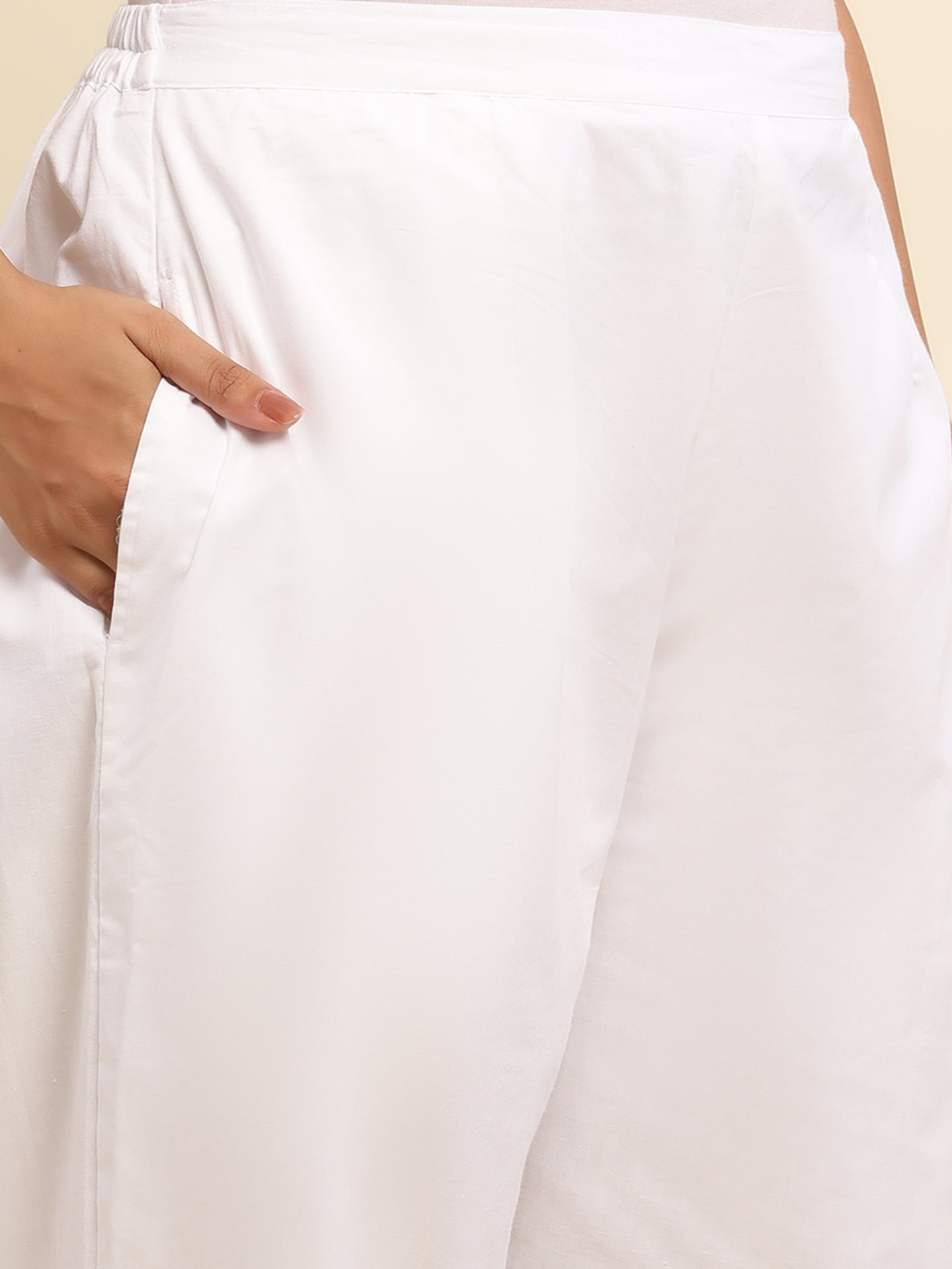 Cotton Embroidered Printed Women's 3 PC Long Kurta Set- Turquoise Blue